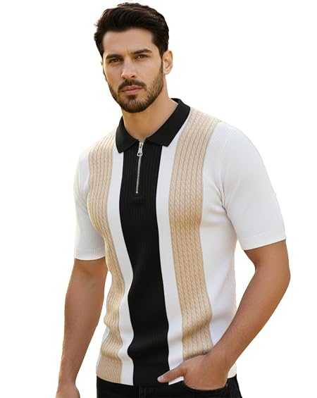 Enitor Men's Oversized Cotton Printed T-Shirt, Formal Round-Neck T-Shirt