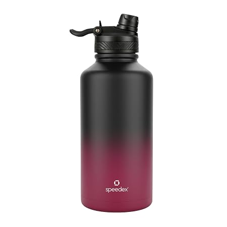 Speedex Vacuum Insulated Stainless Steel Water Bottle, 2 Litre