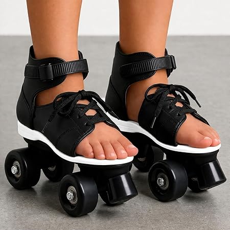KAVANA Adjustable Inline Roller Skates for Kids Girls, Age 4-12