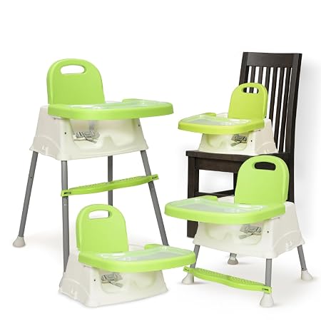 LuvLap 4 in 1 Convertible Baby High Chair with footrest