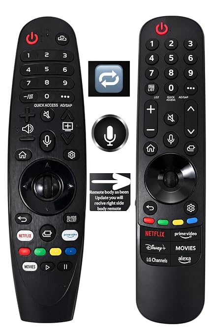 Smartby Remote Control Compatible with LG Magic Smart TV